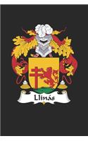 Llinas: Llinas Coat of Arms and Family Crest Notebook Journal (6 x 9 - 100 pages)