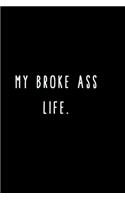 My Broke Ass Life.