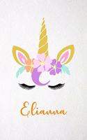 Elianna A5 Lined Notebook 110 Pages