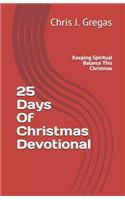 25 Days Of Christmas Devotional