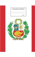 Peru Composition Notebook