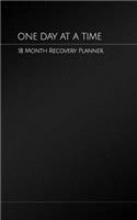 One Day at a Time: 18 Month Dark Gray Recovery Pocket Planner and Guided Wellness Journal(1 Odaat Pocket Planner)