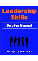 Leadership Skills Quotes Manual