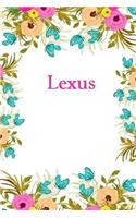 Lexus: Lexus Journal Diary Notebook