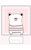 200 Page Composition Notebook and Journal - Half Ruled Half Blank Pages 8.5