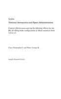 Control Effectiveness and Tip-Fin Dihedral Effects for the Hl-20 Lifting-Body Configuration at Mach Numbers from 1.6 to 4.5