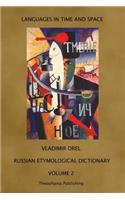 Russian Etymological Dictionary