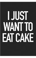 I Just Want to Eat Cake