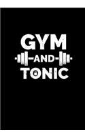 Gym and Tonic Journal