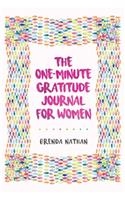 One-Minute Gratitude Journal for Women