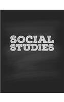 Social Studies Notebook College Ruled