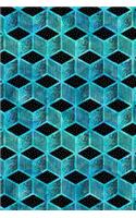 Journal Notebook Cubes Pattern 1