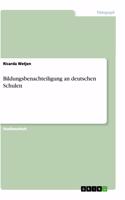 Bildungsbenachteiligung an deutschen Schulen