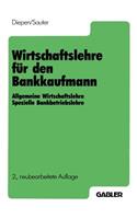 Wirtschaftslehre Für Den Bankkaufmann
