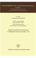 Beitrag Zur Quantitativen Phasenanalyse Von Mischgipsen Des Systems Caso4 -- H2O