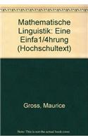 Mathematische Linguistik