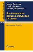 Non-Commutative Harmonic Analysis and Lie Groups