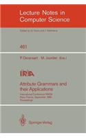 Attribute Grammars and Their Applications
