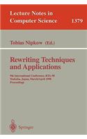 Rewriting Techniques and Applications