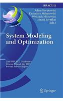 System Modeling and Optimization