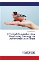 Effect of Comprehension Monitoring Strategy on Achievement & Interest