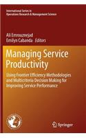 Managing Service Productivity