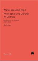 Philosophie und Literatur im Vormärz / Philosophie und Literatur im Vormärz