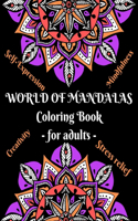 World Of Mandalas Coloring Book For Adults