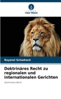 Doktrinäres Recht zu regionalen und internationalen Gerichten