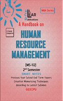 A Handbook on Human Resource Management MBA 2nd Semester MBA 112 GGSIPU IPU IP University All Clear