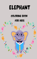 Elephant Coloring Book for Kids