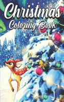 Christmas Coloring Book: An Adult Coloring Book Featuring Beautiful Winter Landscapes and Heart Warming Holiday Scenes for Stress Relief and Relaxation