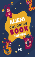 Aliens Coloring Book for Kids