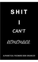 Shit I can't Remember