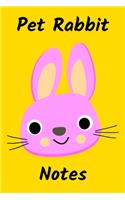 Pet Rabbit Notes