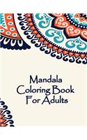 Mandala Coloring Book For Adults