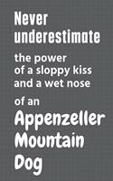 Never underestimate the power of a sloppy kiss and a wet nose of an Appenzeller Mountain Dog: For Appenzeller Mountain Dog Fans