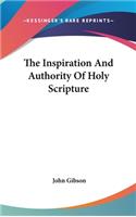 The Inspiration And Authority Of Holy Scripture