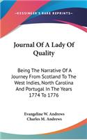 Journal Of A Lady Of Quality