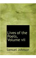 Lives of the Poets, Volume VII: (English)