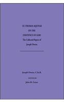 Saint Thomas Aquinas on the Existence of God