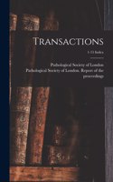 Transactions; 1-15 Index