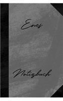 Enes Notizbuch: Liniertes Notizbuch für deinen Vornamen