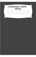 Hexagonal Graph Paper: A 6x9 Inch Matte Softcover Paperback Organic Chemistry Notebook Journal With 120 Pages - .2 Small Hexagon Graph