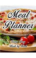 Meal Planner: Very large practical planner - With shopping list - Book for 52 weeks - Beautiful high gloss cover - Huge 8,5 x 11"