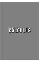 Calculus