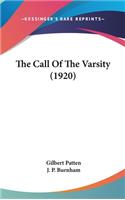 Call Of The Varsity (1920)