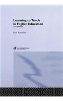 Learning to Teach in Higher Education