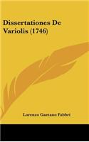 Dissertationes de Variolis (1746)