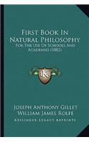 First Book In Natural Philosophy
